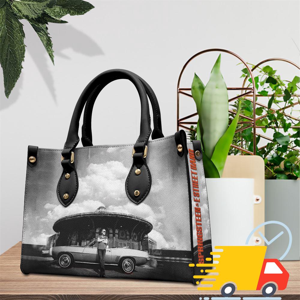 Bruce Springsteen & The E Street Band Tour Leather HandBag