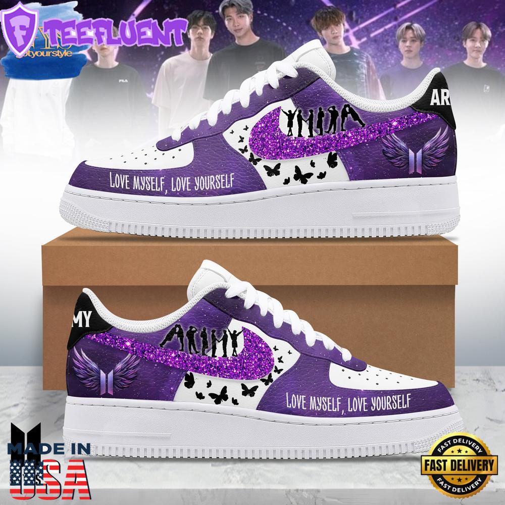 BTS Love Myself Limited Edition Air Force 1