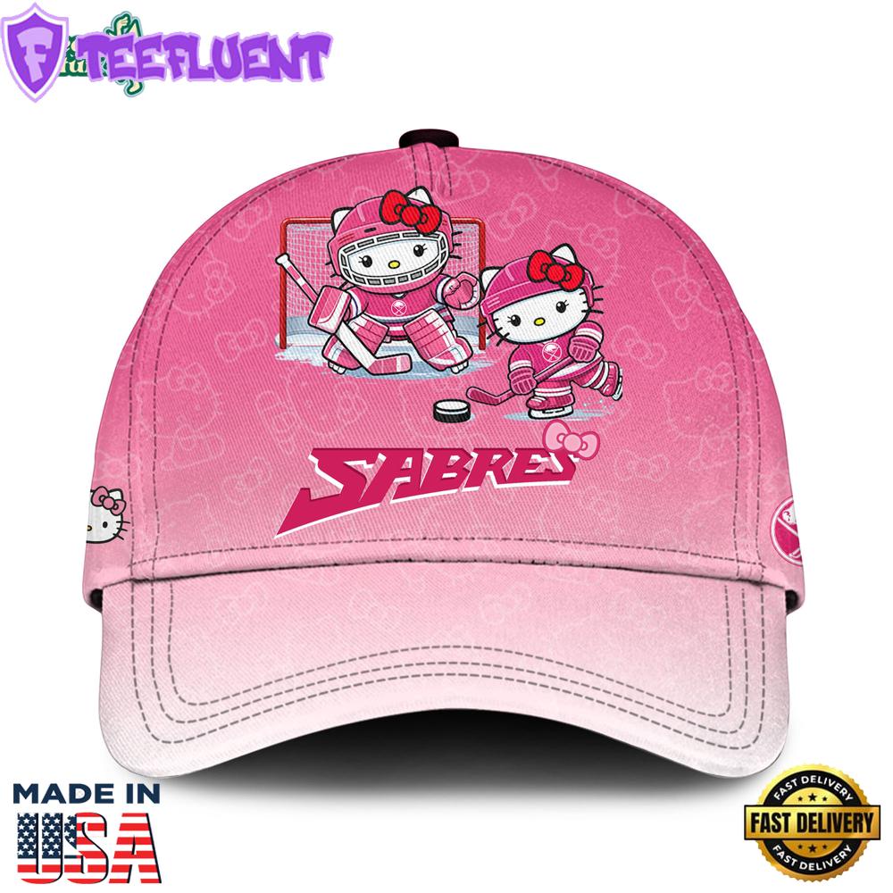 BUF Sabres Special Hello Kitty Limited Edition Cap