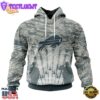 Buffalo Bills Air Force Camo Hoodie – Military Tribute Pullover for NFL Fans