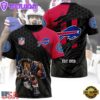 Buffalo Bills Mascot All Over Print T-Shirt For Fans