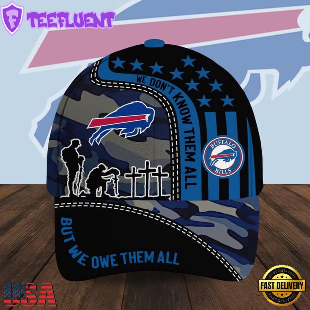 Buffalo Bills Memorial Day NFL Team Baseball Cap