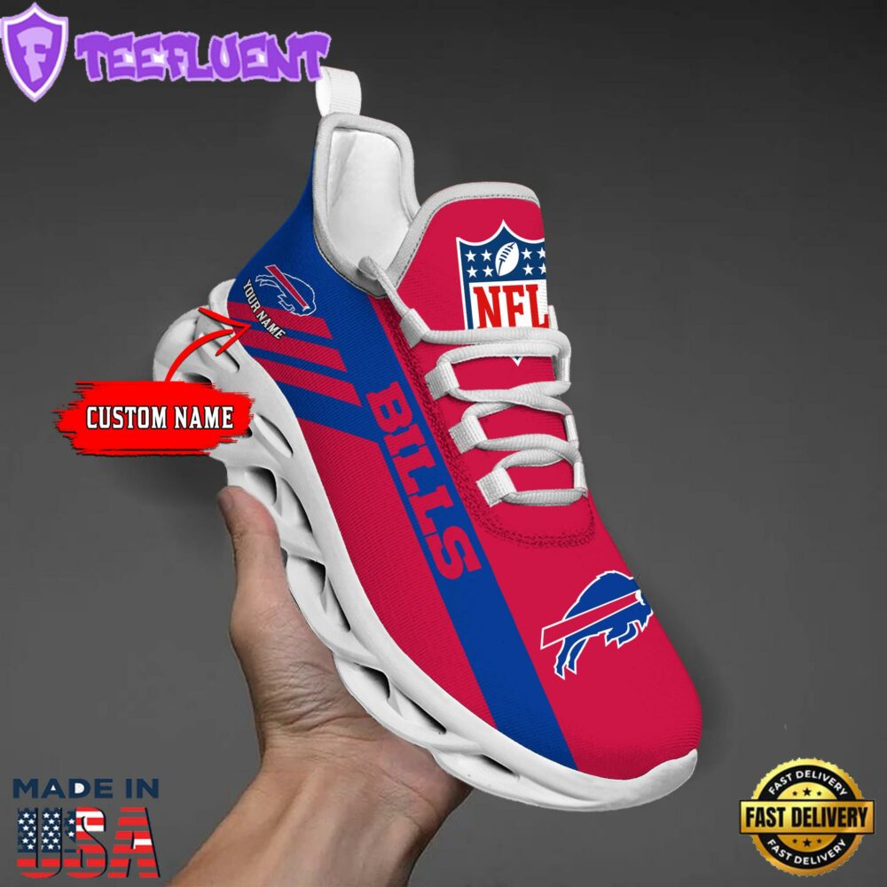 Buffalo Bills NFL Clunky Max Soul Shoes Personaliz