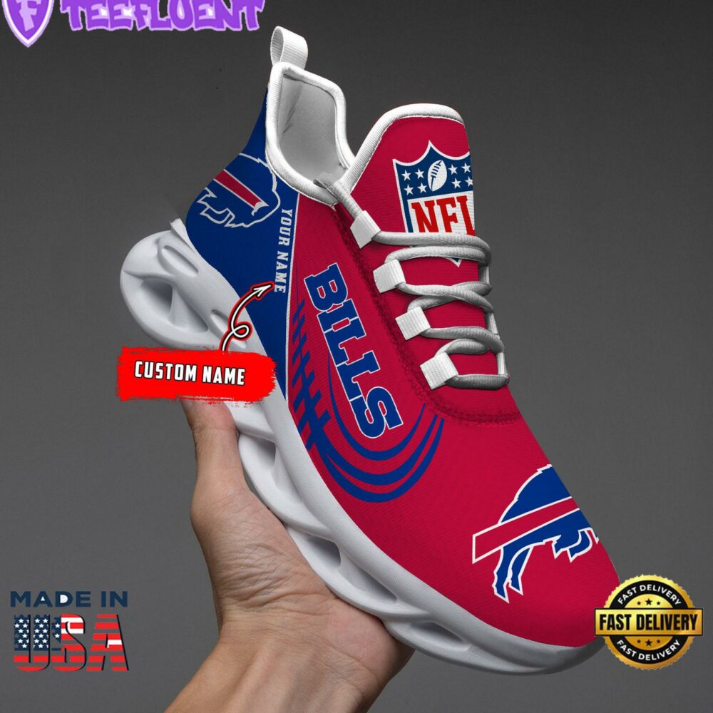 Buffalo Bills NFL Clunky Max Soul Shoes Personalized 1