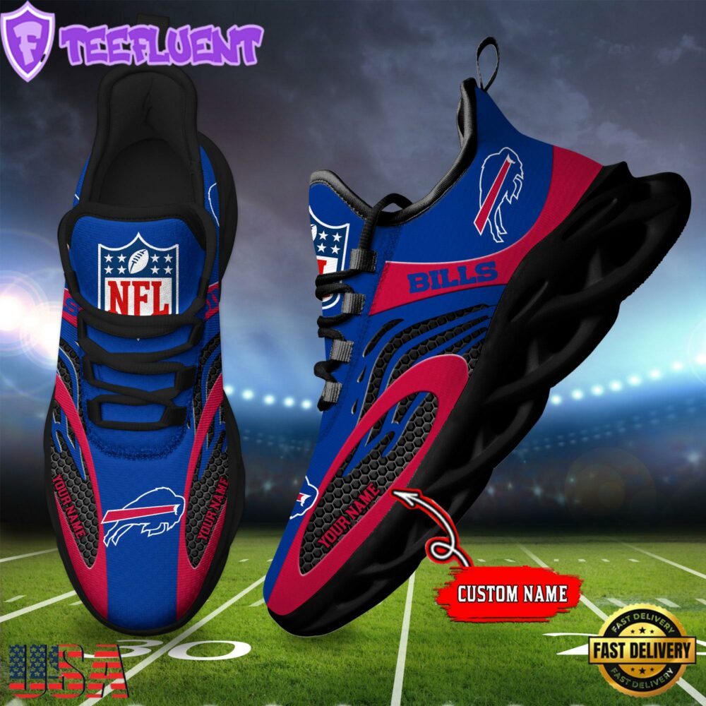 Buffalo Bills NFL Limited New Design Max Soul Shoes