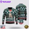 Bull Terrier Santa Printed Ugly Christmas Sweater For Men And Women