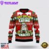 Bulldog Snacks Ugly Christmas Sweater For Men And Women