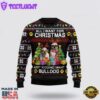 Bulldogs Ugly Christmas Sweater For Men And Women