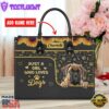Bullmastiff Dog Just A Girl Who Loves Dogs Leather Handbag