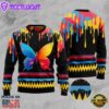 Butterfly Colorful Beauty Ugly Christmas Sweater