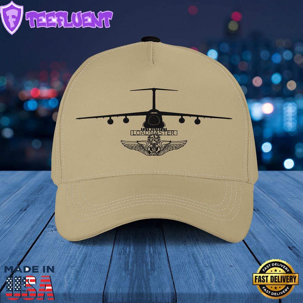 C-5 Galaxy - Loadmaster with Chief Enlisted Aircrew Wings Baseball Cap