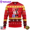 Calgary Flames Hohoho Mickey Christmas Ugly Sweater