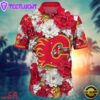 Calgary Flames NHL Red White Hawaiian Shirt