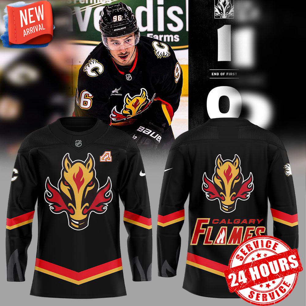 Calgary Flames Reverse Retro Limited Edition Jersey