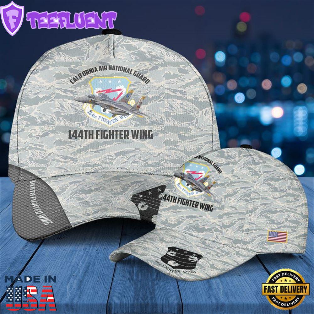 California Air National Guard 144th Fighter Wing McDonnell Douglas F-15C Eagle Baseball Cap