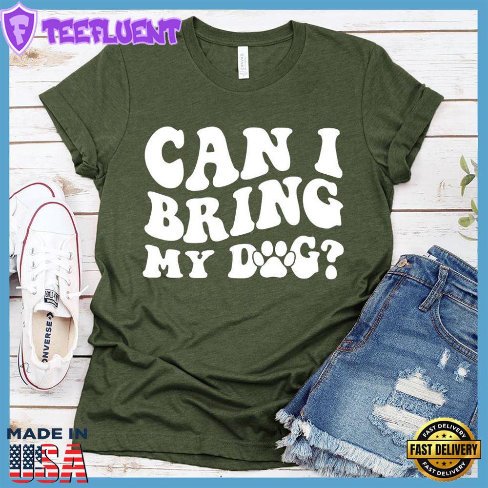 Can I Bring My Dog Retro T-Shirt