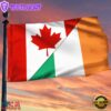 Canada Ireland Grommet House And Garden Flag