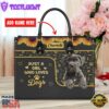 Cane Corso Dog Just A Girl Who Loves Dogs Leather Handbag