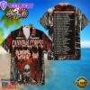 Cannibal Corpse North America With Municipal Waste And Fulci Schedule Cities Dates List Hawaiian Shirt