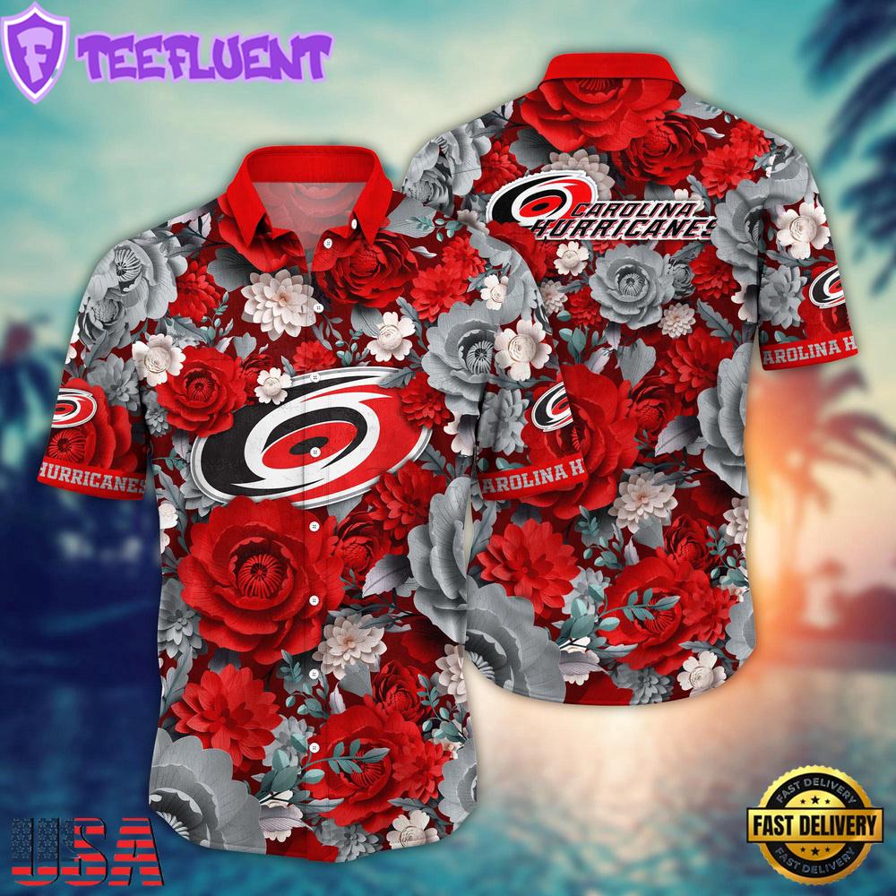 Carolina Hurricanes NHL Hawaiian Shirts