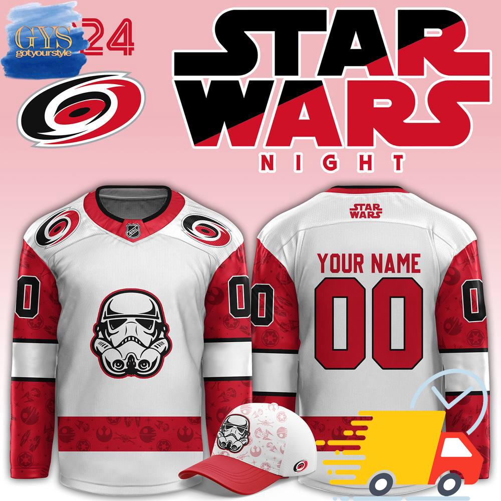 Carolina Hurricanes x Star Wars Night 2024 Limited Edition Jersey