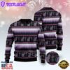 Cat Purple Pattern Ugly Christmas Sweater