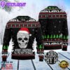 Cat Skull Santa Ugly Christmas Sweater