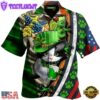 Cat St Patrick'S Day, Shamrock Shirt, Irish Hawaiian Shirt