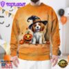Cavalier King Charles Spaniel Dog In Spooky Autumn Halloween 3D Shirt