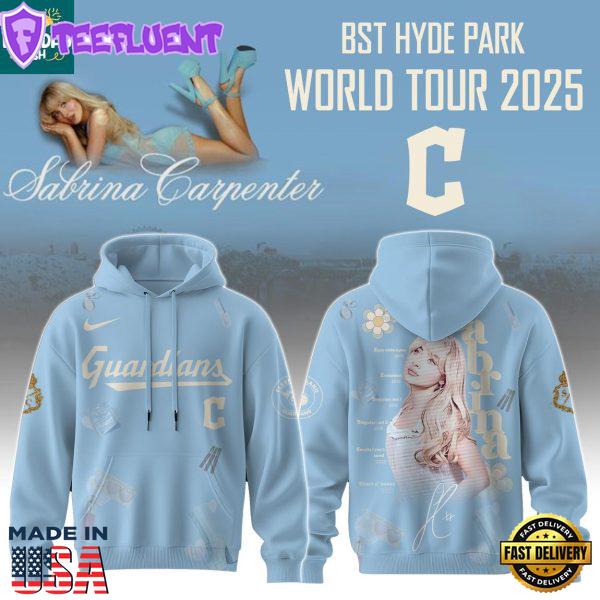 Celeveland Guardians MLB Sabrina Carpenter 2025 Fall Tour Hoodie