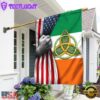 Celtic Trinity Irish American House And Garden Flag