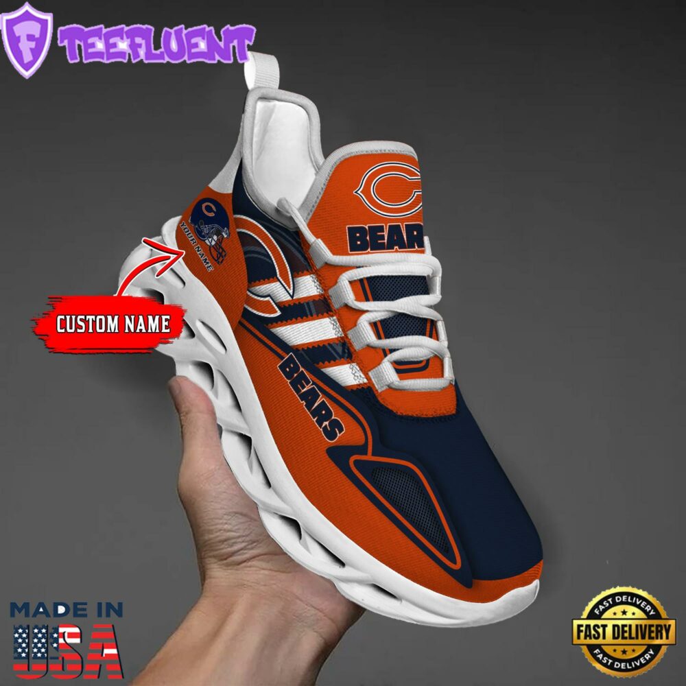 Chicago Bears Clunky Max Soul Shoes NFL Personalized 1
