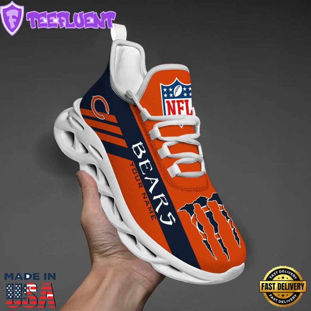 Chicago Bears NFL Clunky Max Soul Shoes Personalized