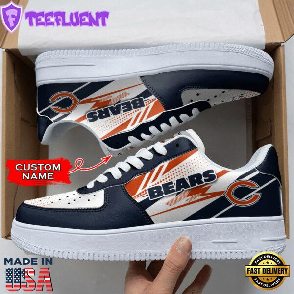 Chicago Bears NFL Personalized Air Force 1 Shoes