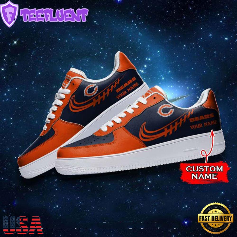 Chicago Bears NFL Personalized Air Force Sneaker