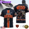Chicago Bears NFL This Is The Way Star Wars 3D T-Shirt For Fans
