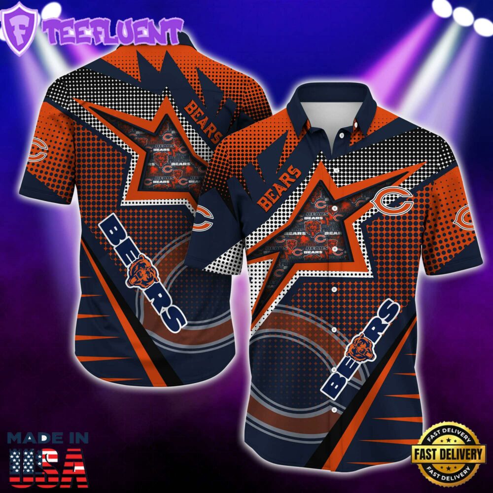 Chicago Bears NFL-Hawaii Shirt New