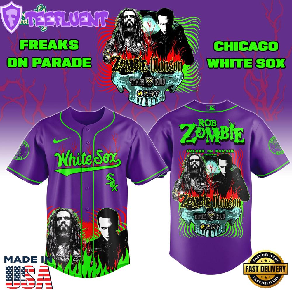 Chicago White Sox x Freaks On Parade Tour 2026 Colab Jersey Limited Edition