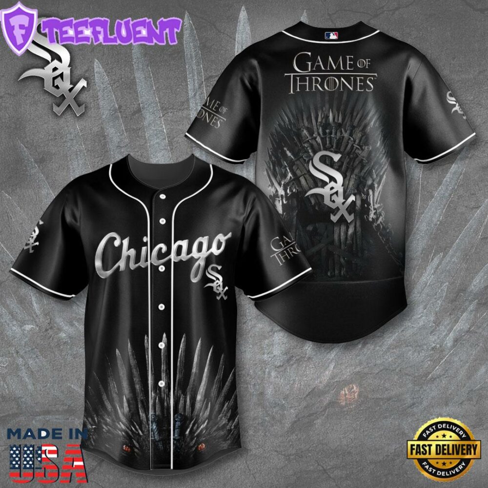 Chicago White Sox x Game of Thrones Baseball Jersey