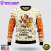 Chickens And Dogs Ugly Christmas Sweater For Men And Women