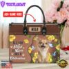 Chihuahua Dog All You Need Is Love And A Leather Handbag