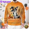 Chihuahua Dog In Spooky Autumn Halloween 3D Shirt