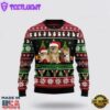 Chihuahua Group Beauty Ugly Christmas Sweater For Men And Women