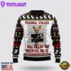 Chihuahua Personal Stalker Ugly Christmas Sweater For Men And Women