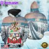 Chihuahua Santa Christmas Hoodie All Over Print
