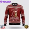 Chihuahua True Friend Ugly Christmas Sweater For Men And Women