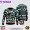 Chinese Crested Santa Printed Ugly Christmas Sweater For Men And Women