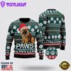 Chow Chow Santa Printed Ugly Christmas Sweater For Men And Women