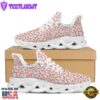 Christmas Candy Print Pattern White Max Soul Shoes