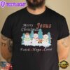 Christmas Faith Shirt Merry Christmas Jesus Faith Hope Love